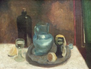 Zátiší s citronem aneb Modrá karafa od Henri Matisse