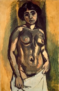 Studie na zlato-černém aktu od Henri Matisse