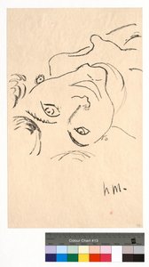 Hlava vzhůru nohama od Henri Matisse