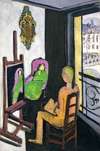 Malíř a jeho model od Henri Matisse