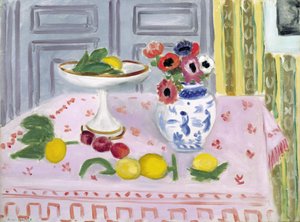 Růžový ubrus od Henri Matisse