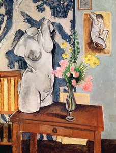 Sádrové torzo od Henri Matisse