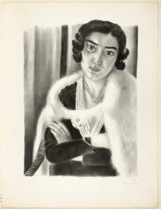 Bílá liška od Henri Matisse
