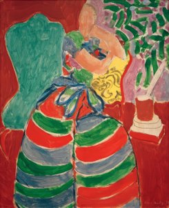 Pruhované šaty od Henri Matisse