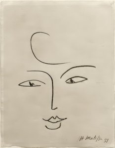 Obličej od Henri Matisse