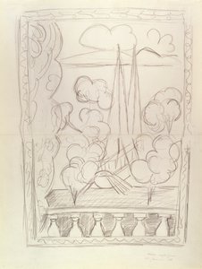 Okno na Tahiti od Henri Matisse