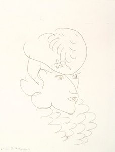 Žena s kloboukem od Henri Matisse