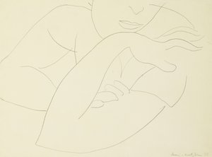 Žena se zkříženýma rukama od Henri Matisse