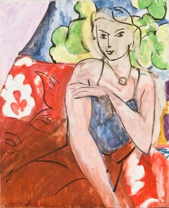 Sedící mladá dívka (La Biche) od Henri Matisse