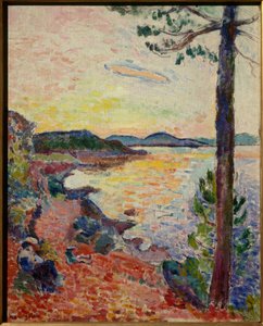 le gouter golfe de saint tropez 1904 (olej na plátně)