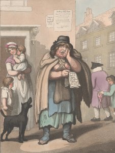 Cries of London, č. 3: Last Dying Speech and Confession, 20. února 1799.