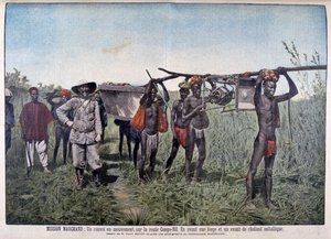 Konvoj na misi Marchand v roce 1898, 1899 od Henri Meyer