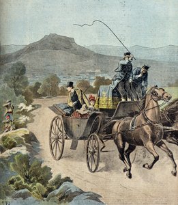 Útok na Georgese 1er a princeznu Marii Madelaine od Henri Meyer