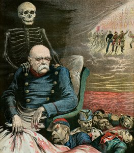 Karikaturní portrét Otto von Bismarcka