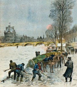 Studená vlna nad Paříží od Henri Meyer