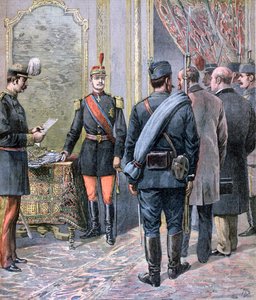Státní převrat v Srbsku, 1893 od Henri Meyer