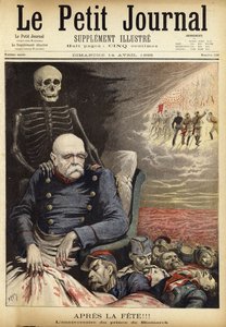 Obálka Le Petit Journal, 14. dubna 1895