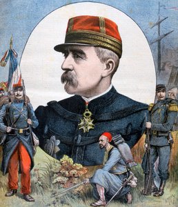 Generál Jacques Duchesne, velitel francouzských expedičních sil na Madagaskar, 1894 od Henri Meyer