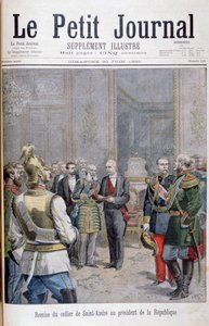 Předání collier de Saint André prezidentovi republiky, 1895 od Henri Meyer