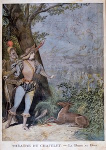 La Biche au Bois, Theater du Châtelet, Paříž, 1896 od Henri Meyer