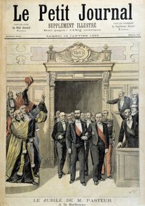 Jubileum M. Pasteura na Sorbonně - v “”Le Petite Journal”” ze 14.1.1893 od Henri Meyer