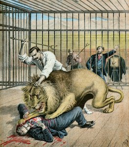 Leon Eysette se chce nechat vyfotografovat,1895 (Ilustrace) od Henri Meyer