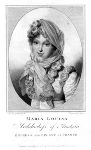 Maria Louisa, arcivévodkyně rakouská, 1813. od Henri Meyer
