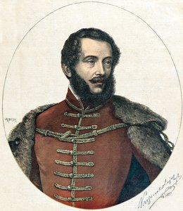 Portrét Lajose Kossutha od Henri Meyer