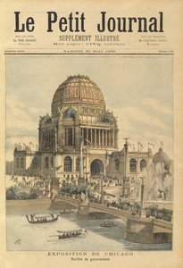 Vládní pavilon na výstavě v Chicagu, z Le Petit Journal, 20. května 1893 od Henri Meyer
