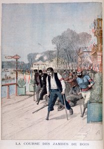 Závod dřevěných nohou, 1895 od Henri Meyer
