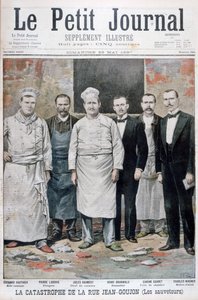 Katastrofa v Rue Jean-Goujon, Paříž, 1897 od Henri Meyer
