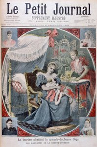 Carina kojící velkokněžnu Olgu Ruskou, 1895 od Henri Meyer