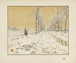Z Labutího ostrova [Třicet šest pohledů na Eiffelovu věž] od Henri Rivière