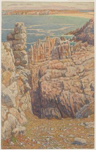 Útesy u Camaretu od Henri Rivière