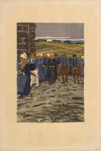 Pardon Sainte-Anne-la-Palud od Henri Rivière