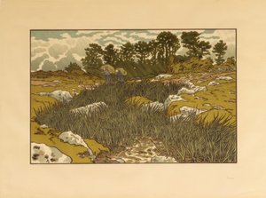 Stream u Loperce od Henri Rivière