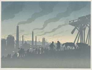 Putující Žid: Moderní město od Henri Rivière