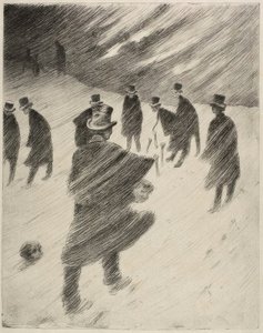 pohřební služba od Henri Rivière