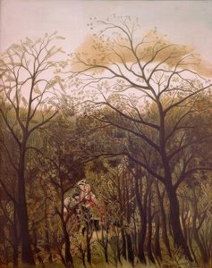 Seznamte se v lese od Henri Rousseau