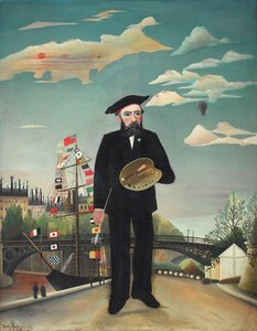 Autoportrét od Henri Rousseau