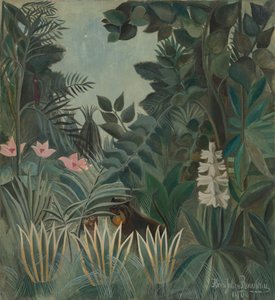 Rovníková džungle od Henri Rousseau