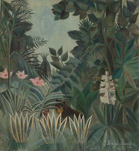 Rovníková džungle, 1909. od Henri Rousseau