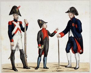Armádní veterán, žák lycea Napoleon a válečný invalida