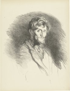Portret van man klade Baarda Portrét vousatého muže The Trial (název série)