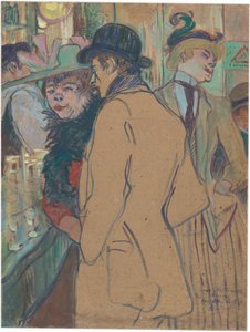 Alfred la Guigne von Henri de Toulouse-Lautrec