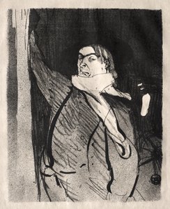 Aristide Bruant od Henri de Toulouse-Lautrec