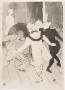 U Folies-Bergere: Skromnost monsieur Prudhomme od Henri de Toulouse-Lautrec