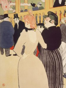V Moulin Rouge od Henri de Toulouse Lautrec