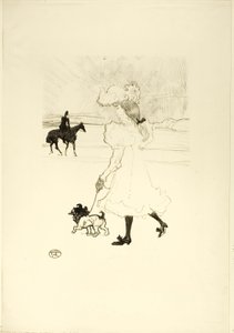 V lesích od Henri de Toulouse-Lautrec