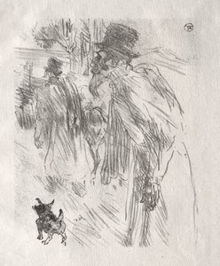 Na úpatí Sinaje: Polští Židé, Karlovy Vary od Henri de Toulouse-Lautrec